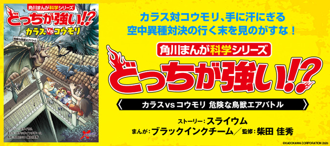 どっちが強い!? カラスvsコウモリ 危険な鳥獣エアバトル / 柴田佳秀