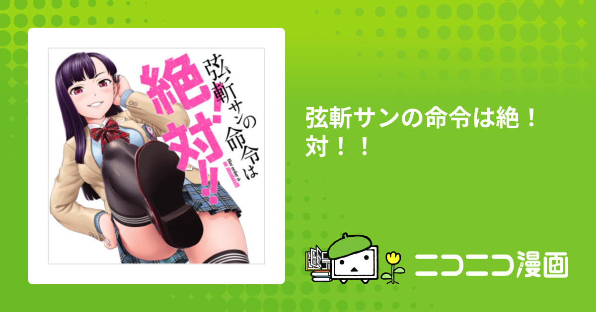 弦斬サンの命令は絶！対！！ / さいだ一明 おすすめ無料漫画