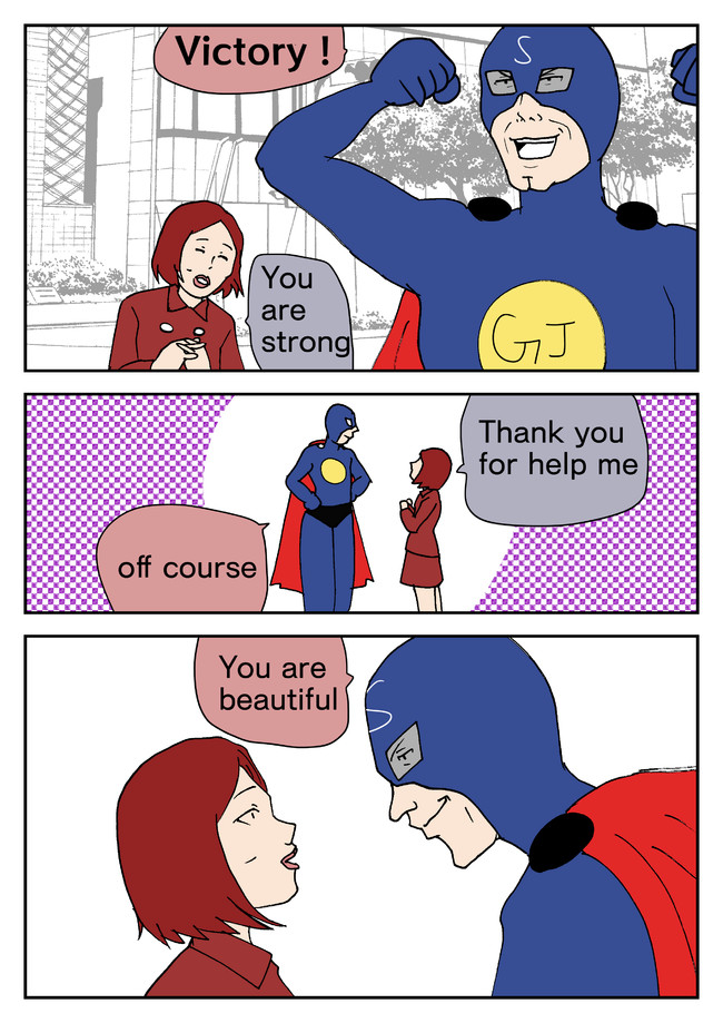 アメコミを読んだ事がない上に英語が全くわからない人間がアメコミを描こうとした失敗例がこちらになります ｔｈｅ ｅｎｄ 小鳥働 たかあり ニコニコ漫画