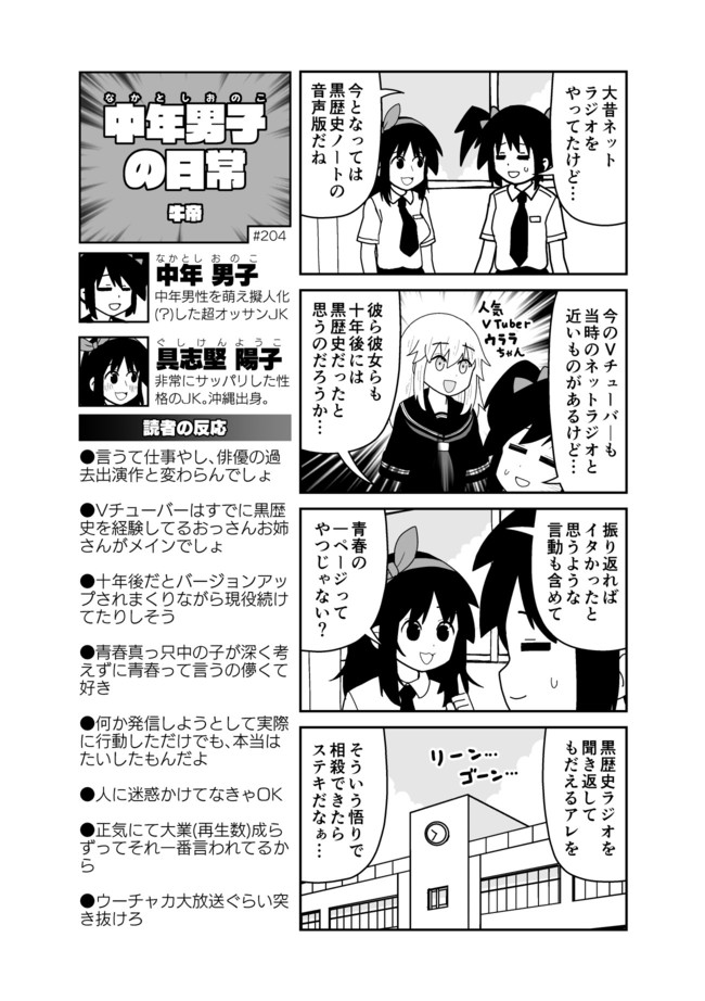 中年男子の日常 3枠目 その4 牛帝 ニコニコ漫画