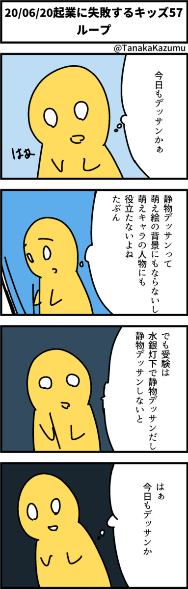 Kazumublogのweb漫画 起業に失敗するキッズ57 ループ Web漫画 タナカカズム ニコニコ漫画
