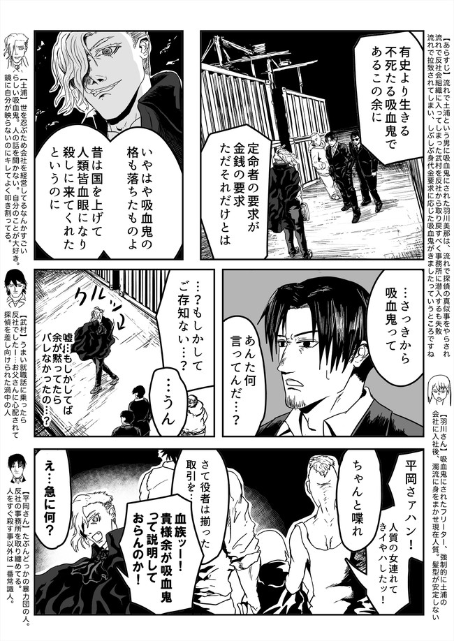 馬鹿しかいない吸血鬼の漫画 第9話 味の処刑台 Aruzinin ニコニコ静画 マンガ