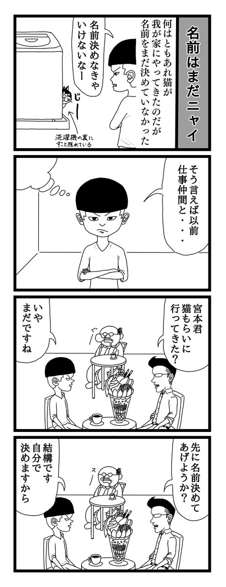 ミニマリスト 猫と暮らす 6 名前はまだニャイ みやもといくお ニコニコ漫画