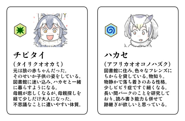 けもフレ漫画 絵のつめもの キャラの紹介など ばう ニコニコ漫画