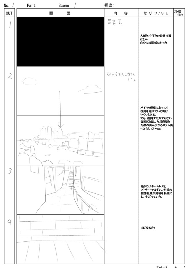 R戦闘機101機フェルト化計画アニメ絵コンテ集 フェルト化計画茶番アニメ56機目絵コンテ その1 もめん ニコニコ漫画