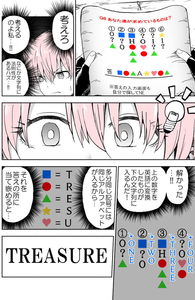 たんぺんいろいろ２ 謎解きする脱出ゲームみたいなまんが Q９ ぱげらった ニコニコ漫画