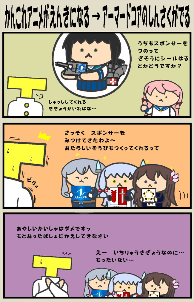 あぶくまちゃん絵本２ 第2 65話 かんこれアニメがえんきになる アーマードコアのしんさくがでる デビノレマソ ニコニコ漫画