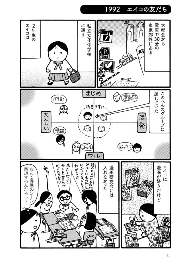 青春 ナインティーズ 第1話 田房永子 ニコニコ漫画