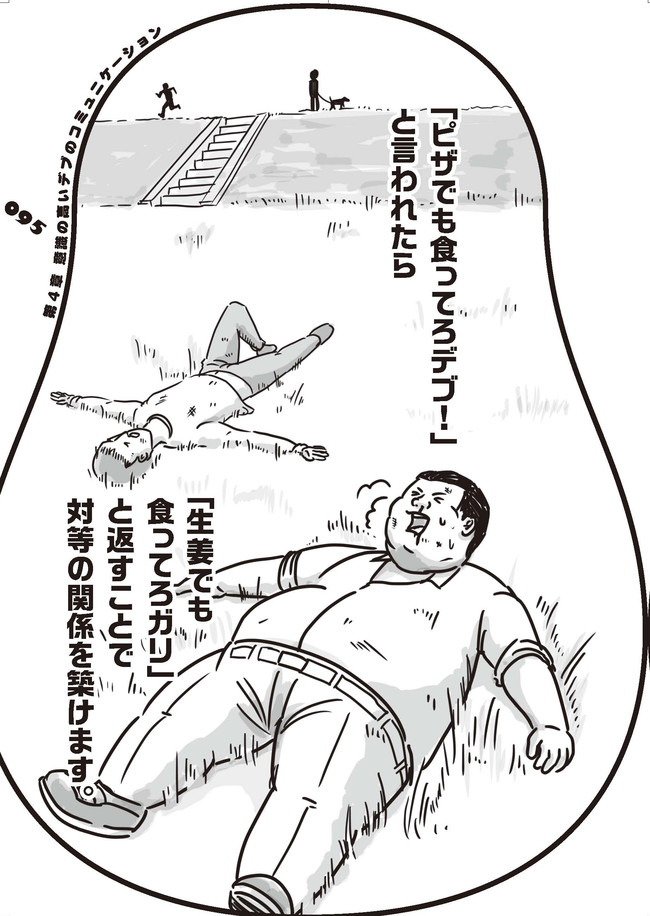 意識の高いデブ 第14話 意識の高いデブのコミュニケーション2 意識の高いデブ ニコニコ漫画