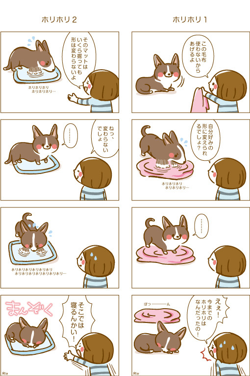 しっぽのあるコーギー 16わんめ サカモトリエ ニコニコ漫画