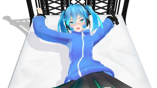 Mmdベッド拘束スクリーンショット集 エネ Doltmeply ニコニコ漫画