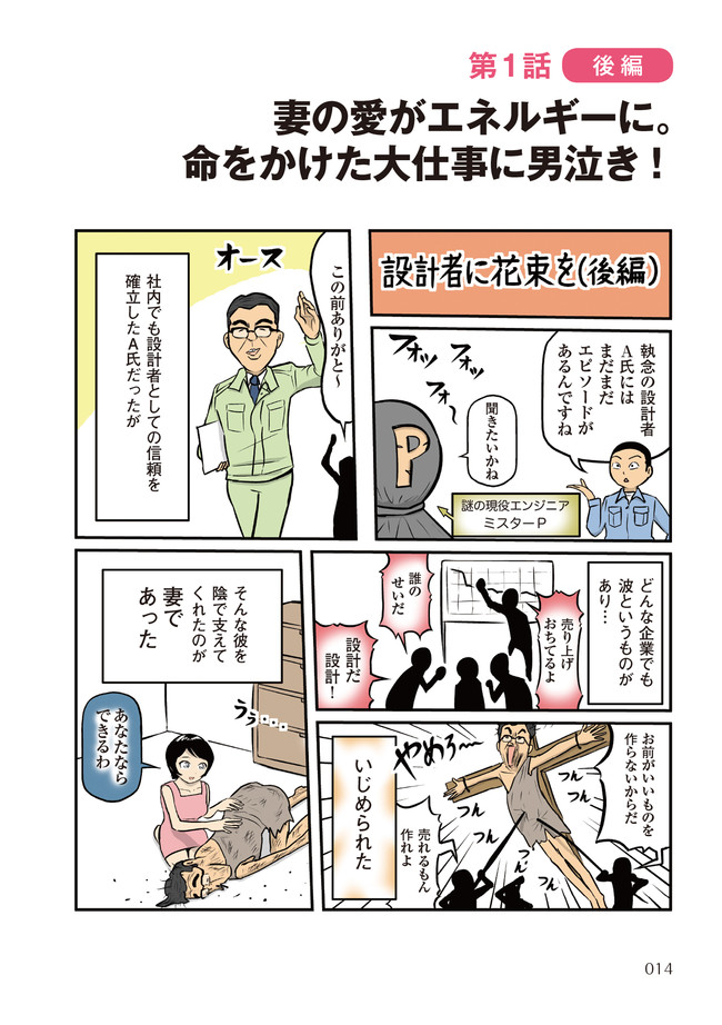 伝説のシブすぎエンジニアに男泣き 第1話後編 妻の愛がエネルギーに 命をかけた大仕事に男泣き ニコニコ漫画
