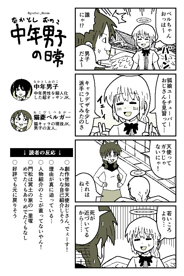 中年男子の日常 1枠目 その51 牛帝 ニコニコ漫画