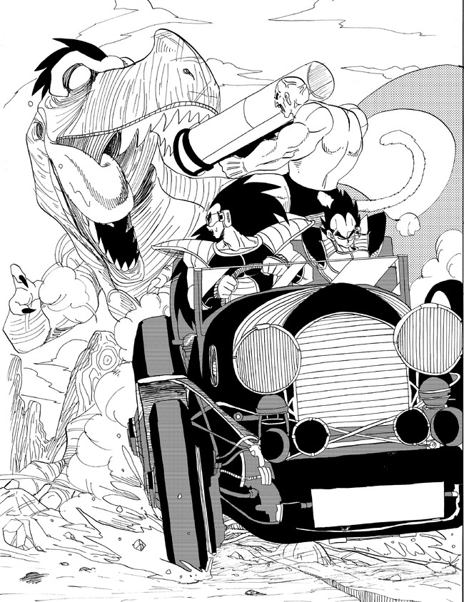 ドラゴンボールx 第4話 ガーリックjrの意地 ラディッツの人 ニコニコ漫画