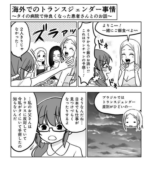 パッチワークま こよりぴchan 海外でのトランスジェンダー事情 鈴木倫 Suzu Kiri N ニコニコ漫画