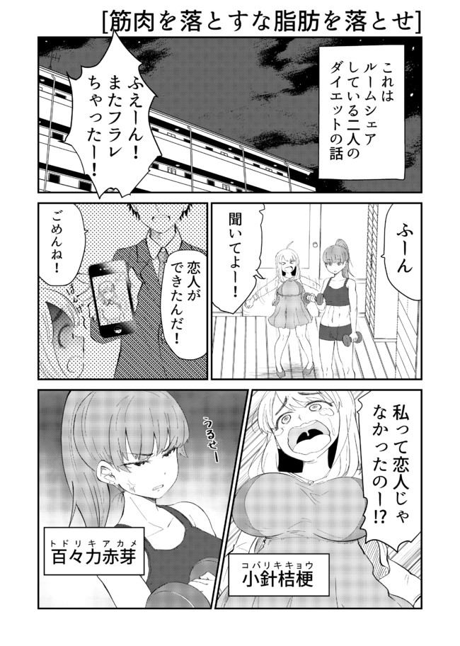 短編 筋肉落とすな脂肪を落とせ 脊髄引き抜きの刑 ニコニコ漫画