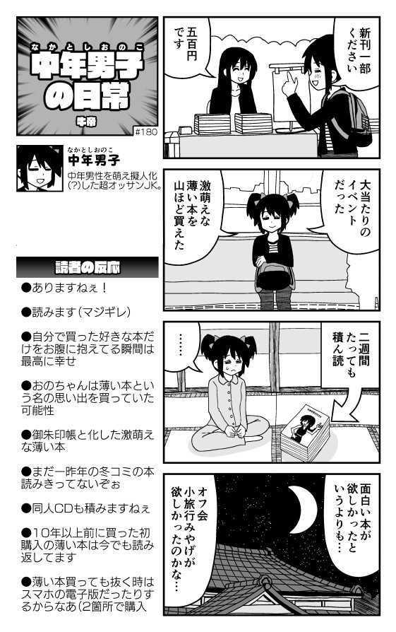 中年男子の日常 2枠目 その180 牛帝 ニコニコ漫画