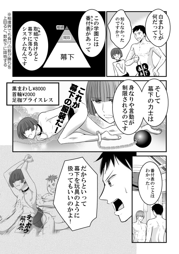 腐女子が相撲マンガ描いてみた 第3話 如月あい ニコニコ漫画