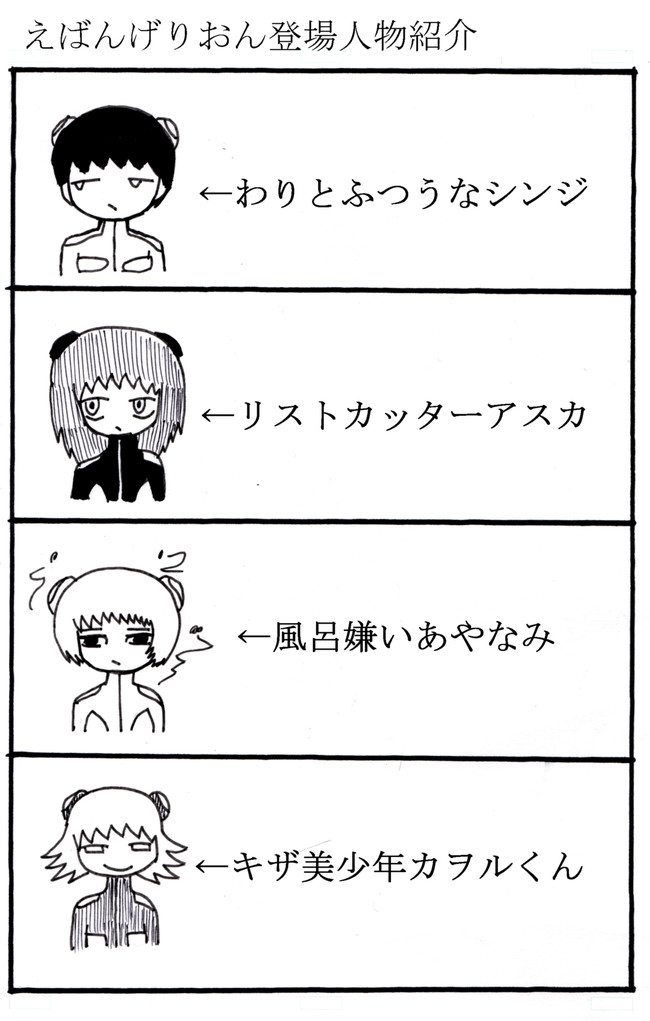 ゆるいエヴァンゲリオンまんが ゆるいエヴァまんが 夜野ムクロジ ニコニコ漫画