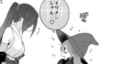 女サムライ×魔女っ娘