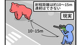 【クマ】麻酔銃の理想と現実【捕獲or射殺】
