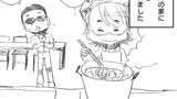 【THEALFEE坂崎さんが桜井さんのためにチャーシューを作る漫画】アルフィー漫画マンガイラスト