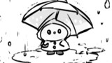 ぷちめん世界ー雨ー