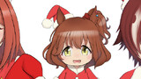 クリスマスマーちゃんとウオスカ