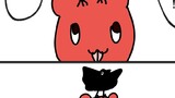くまりんこちゃんとカラスくん