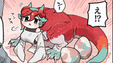 ドラゴンと産卵