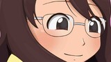 リクエストイラスト（巨乳化したママのお腹の音を聴く天野景太）