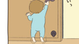ドアノブを攻略した1歳児