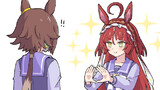 聖女のポーズ…？