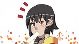 アイスを食べるめぐみん