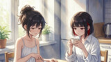 2026/06/09 白と琥珀のシンフォニー。
