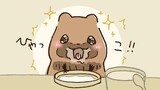 嗚呼、たぬきはもうだめです