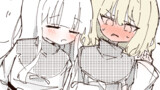 魅了の魔法でイチャつく百合。