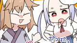 創作割とコマが細かい「たぬきんはヨルにくる」