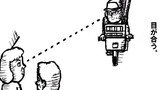 なぜか・・・。「ねこ先生の日記　劇画風味　第１３３話」