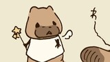 嗚呼、たぬきはもうだめです