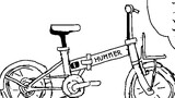 折りたたみ自転車漫画