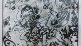 魔理沙の切り絵  例大祭13