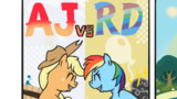 AJ VS RD -アップルジャックＶＳレインボーダッシュ-