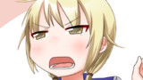 くしゃみをする唯ちゃん