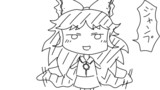 やっぱりどう見ても4コマでしかない東方ラクガキ4コマ