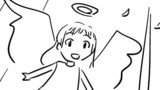 落書き漫画その3 天使のらくがきまんが